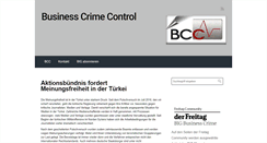Desktop Screenshot of businesscrime.de