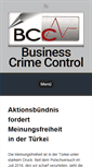 Mobile Screenshot of businesscrime.de