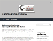 Tablet Screenshot of businesscrime.de
